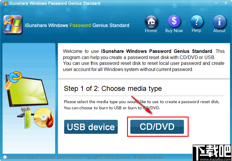 iSunshare Windows Password Genius(Windows密码恢复工具)