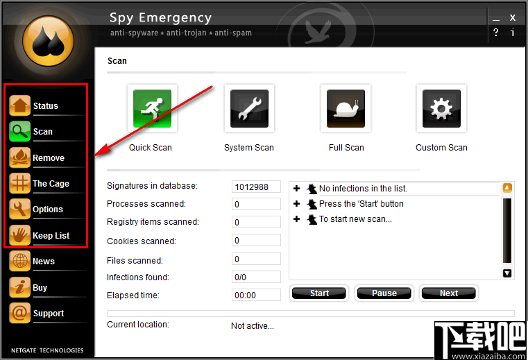 NETGATE Spy Emergency(反间谍软件)