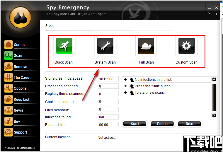 NETGATE Spy Emergency(反间谍软件)