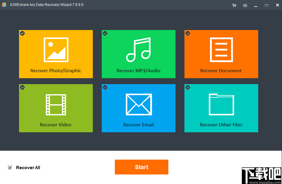 IUWEshare Any Data Recovery Wizard(数据恢复软件)