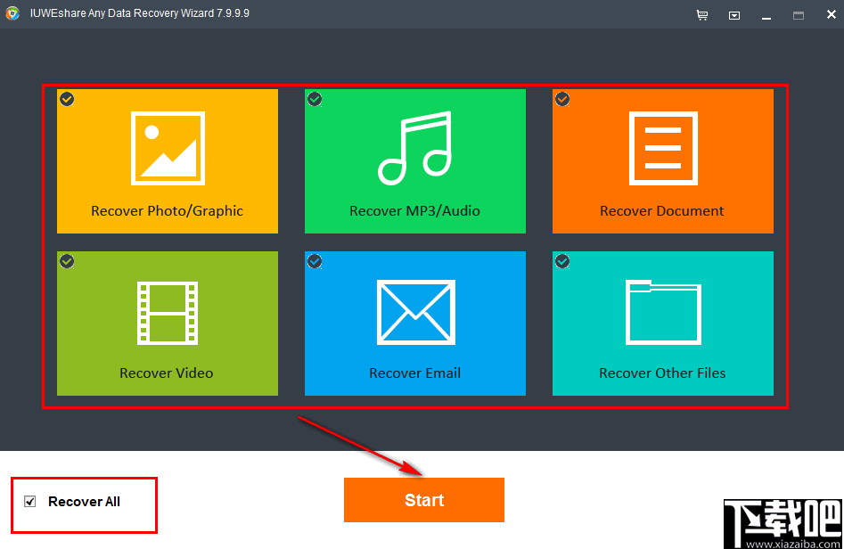 IUWEshare Any Data Recovery Wizard(数据恢复软件)