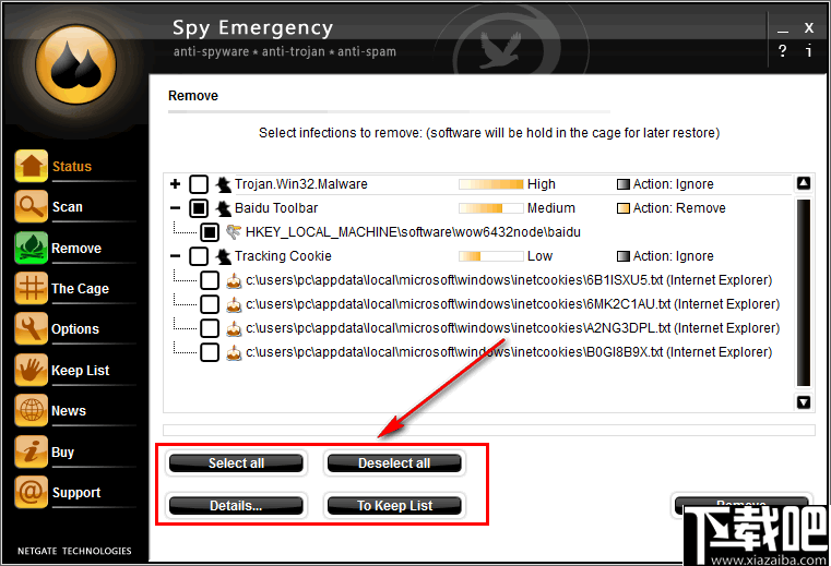 NETGATE Spy Emergency(反间谍软件)