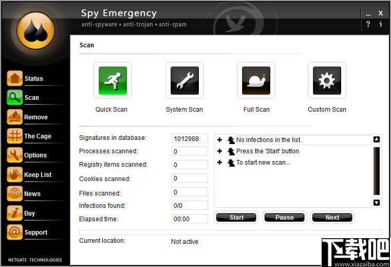 NETGATE Spy Emergency(反间谍软件)