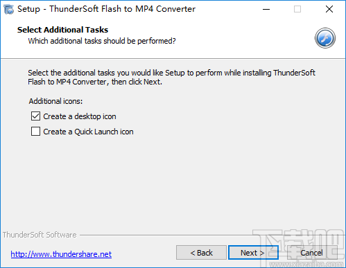 ThunderSoft Flash to MP4 Converter(swf转MP4转换器)