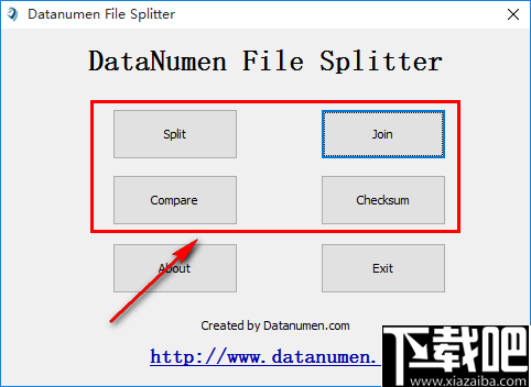 DataNumen File Splitter(文件分割合并软件)