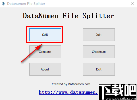 DataNumen File Splitter(文件分割合并软件)