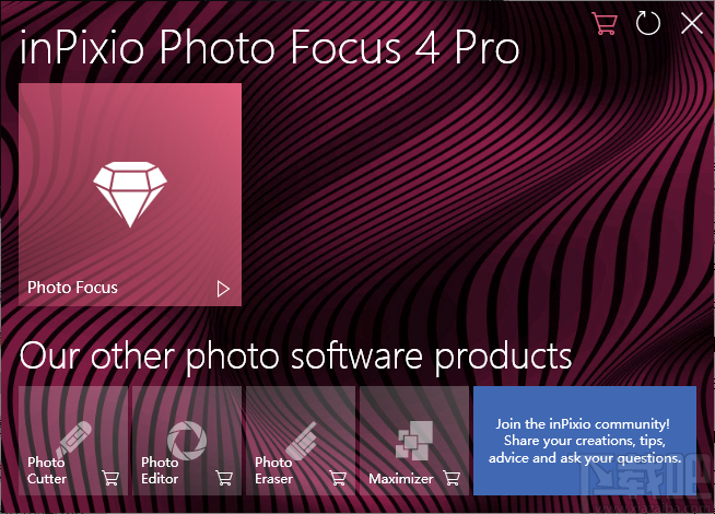 InPixio Photo Focus Pro(模糊图片变清晰工具)