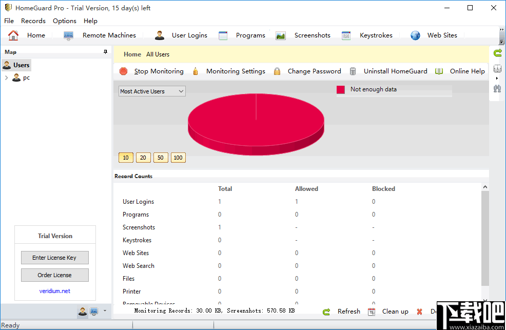 HomeGuard Pro(计算机监控软件)