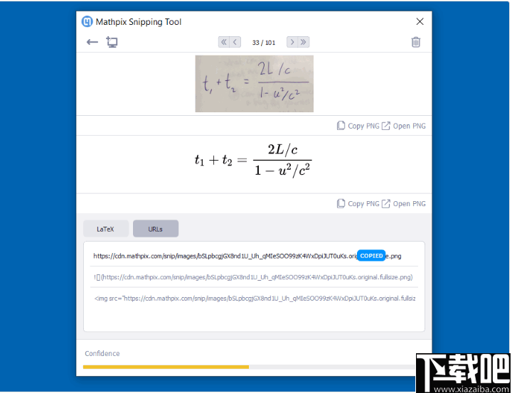 mathpix snipping tool(数学公式识别软件)