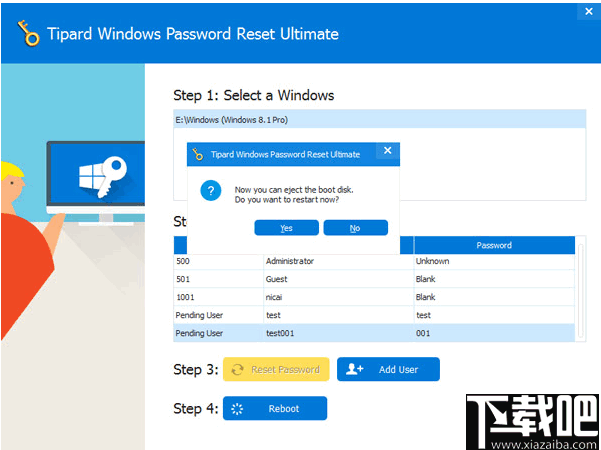 Tipard Windows Password Reset(系统密码重置软件)