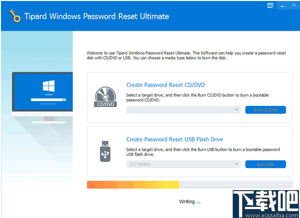 Tipard Windows Password Reset(系统密码重置软件)