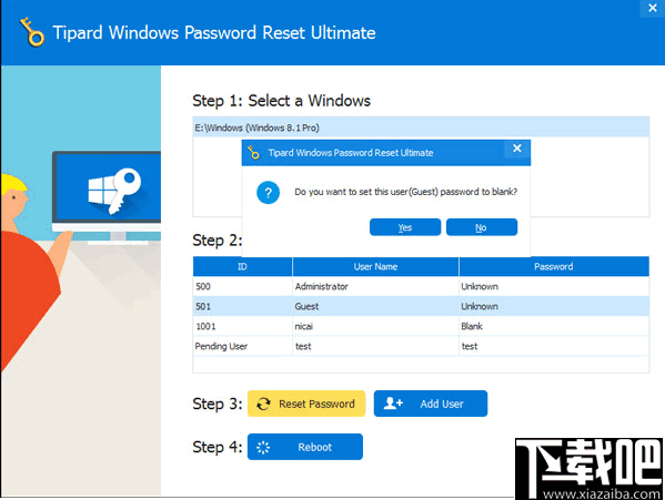 Tipard Windows Password Reset(系统密码重置软件)