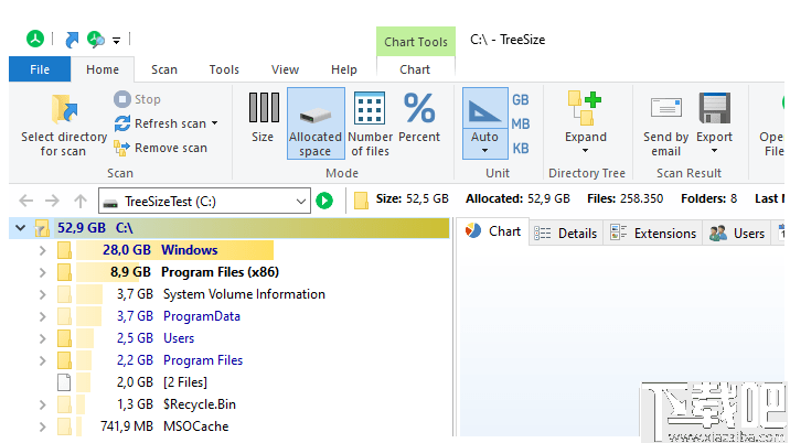 TreeSizeFree(硬盘管理软件)