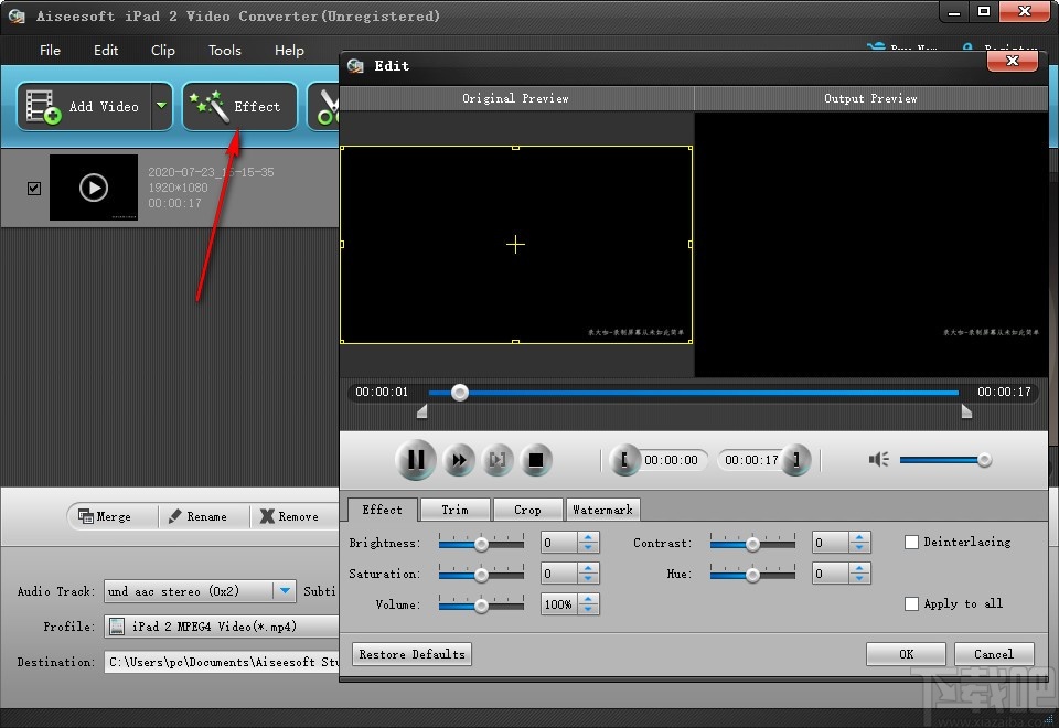 iPad 2 Video Converter(多功能视频格式转换工具)