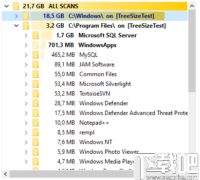 TreeSizeFree(硬盘管理软件)
