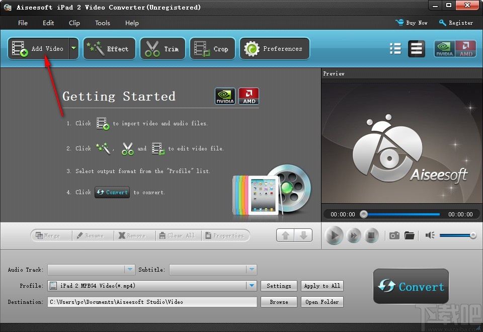 iPad 2 Video Converter(多功能视频格式转换工具)