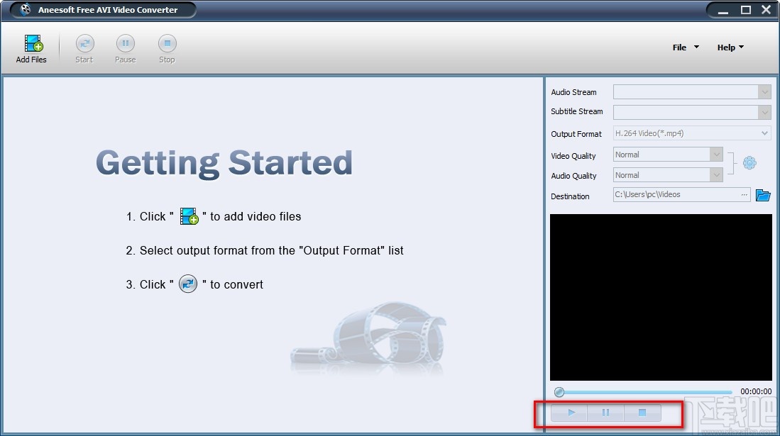 Free AVI Video Converter(AVl视频文件格式转换)