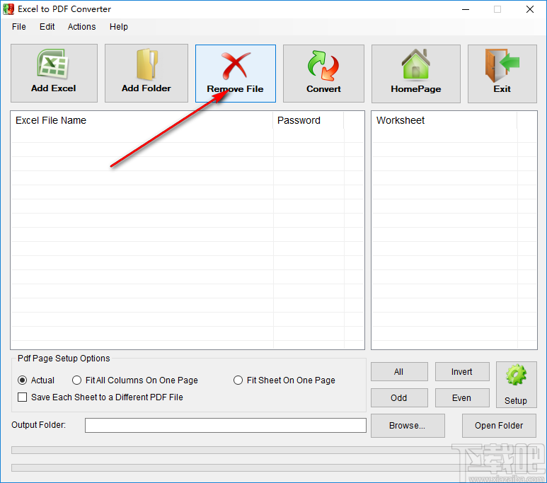 Free Excel to PDF Converter(Excel转PDF软件)