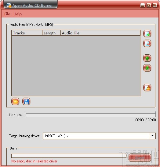 Apen Audio CD Burner(音频CD刻录工具)