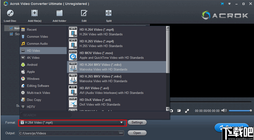 Acrok Video Converter Ultimate(视频格式转换器)