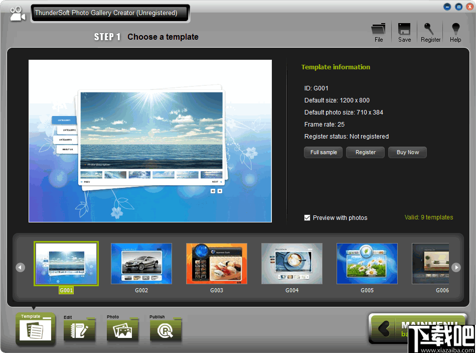 ThunderSoft Photo Gallery Creator(影集制作工具)