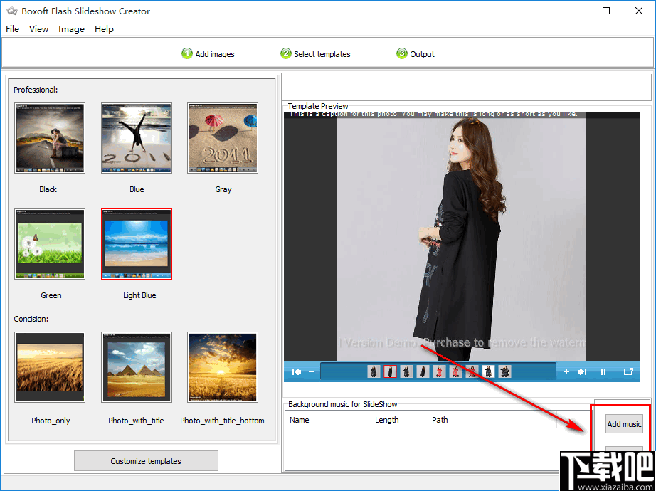 Boxoft Flash Slideshow Creator(幻灯片制作软件)