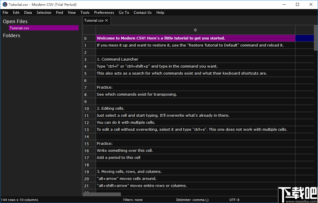 Modern CSV(CSV文件编辑器)