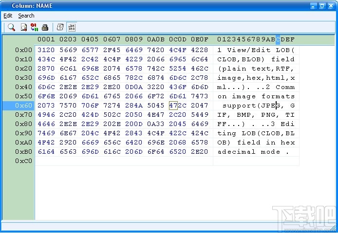 SqlLobEditor(SQL数据库编辑工具)