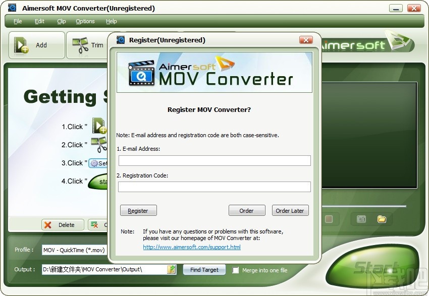 Aimersoft MOV Converter(mov视频转换器)