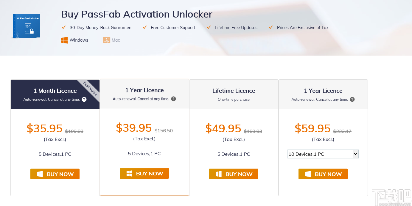 PassFab Activation Unlocker(苹果激活锁解锁软件)