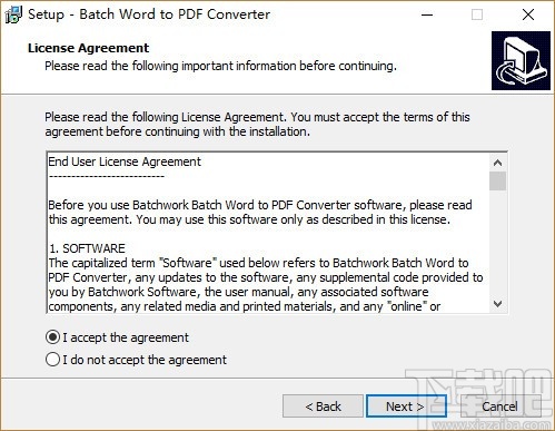 Batch Word to PDF Converter(Word转PDF软件)