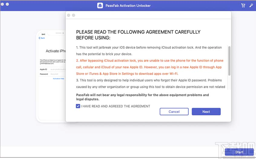 PassFab Activation Unlocker(苹果激活锁解锁软件)