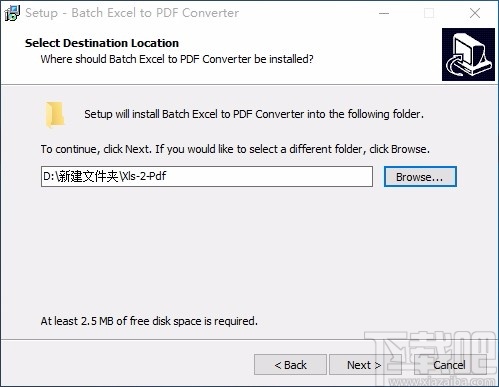 Batch Excel to PDF Converter(Excel转PDF软件)