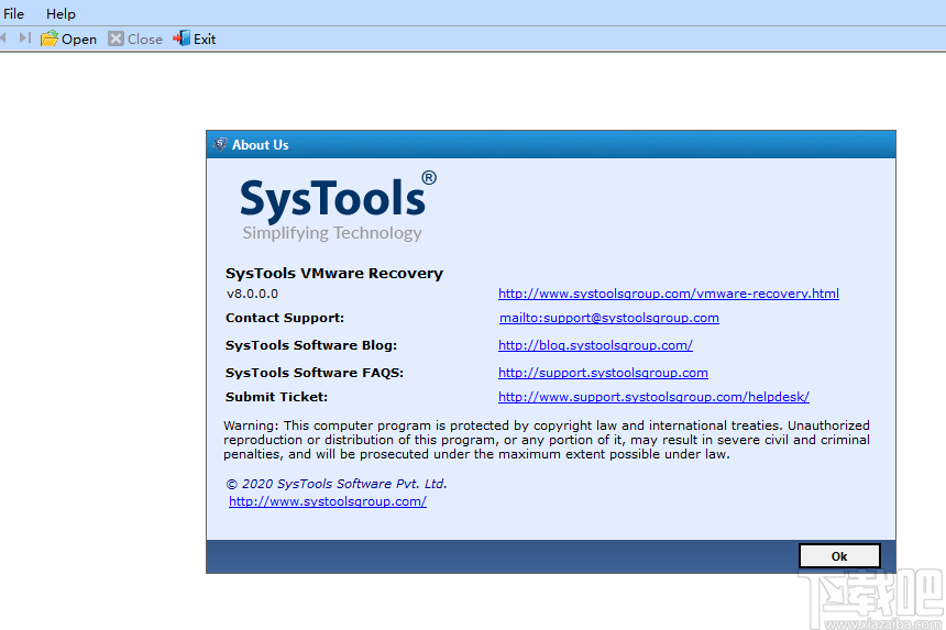 SysTools VMware Recovery(VM虚拟机数据恢复)