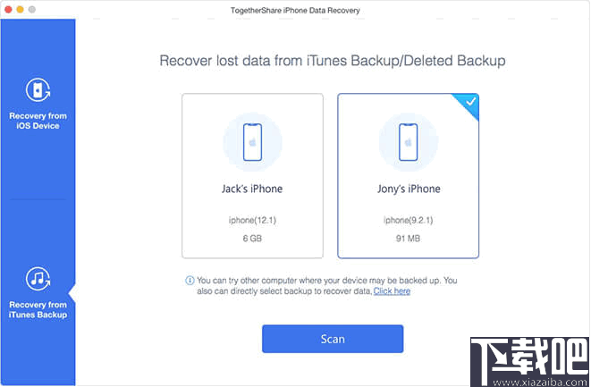 TogetherShare iPhone Data Recovery