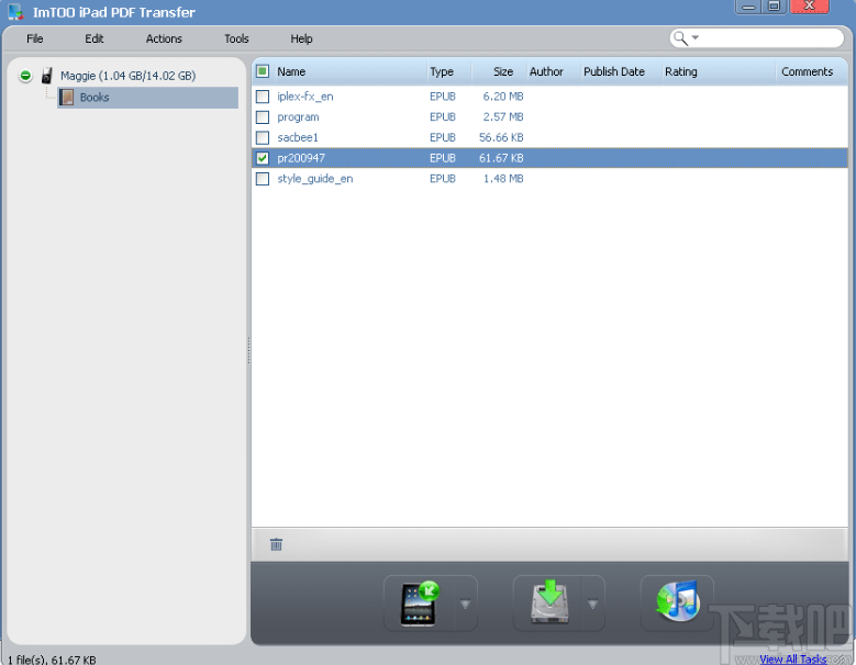 ImTOO iPad PDF Transfer(iPad电子书传输工具)