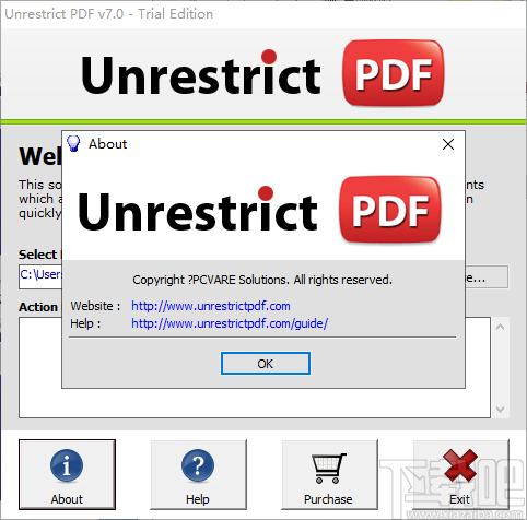 Unrestrict PDF(PDF密码删除软件)