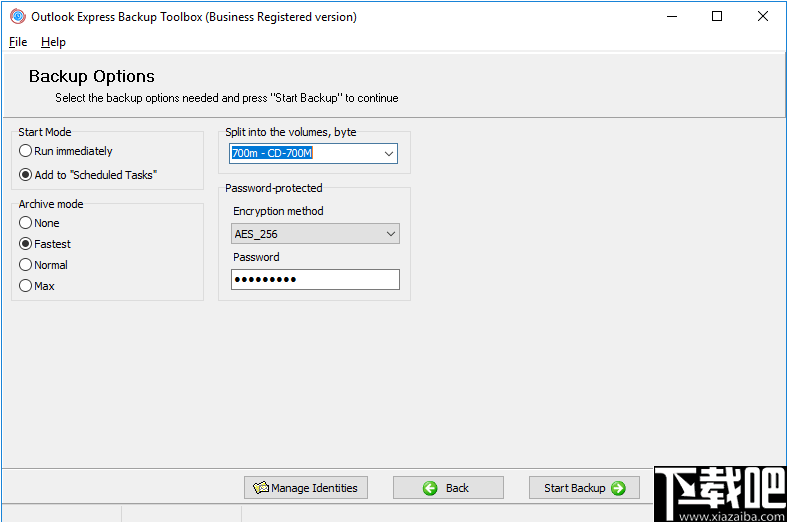 Outlook Express Backup Toolbox(邮件备份还原软件)