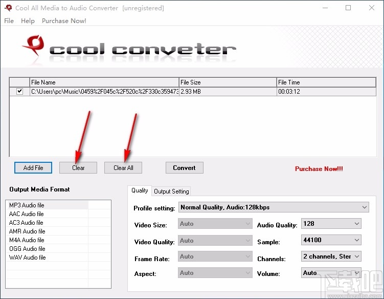 Cool All Media to Audio Converter(音频格式转换器)