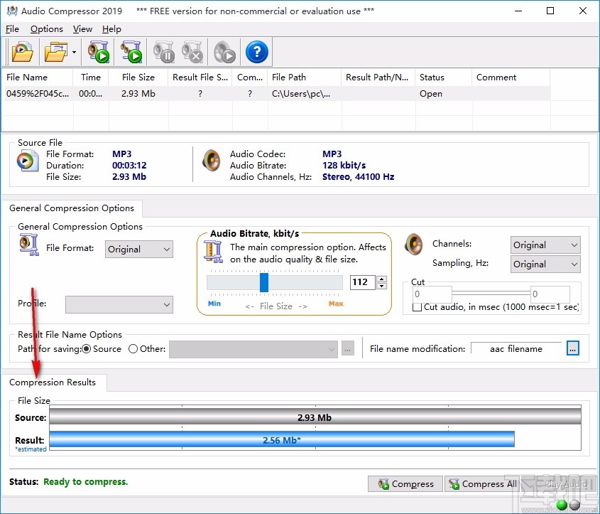 Audio Compressor(音频压缩软件)
