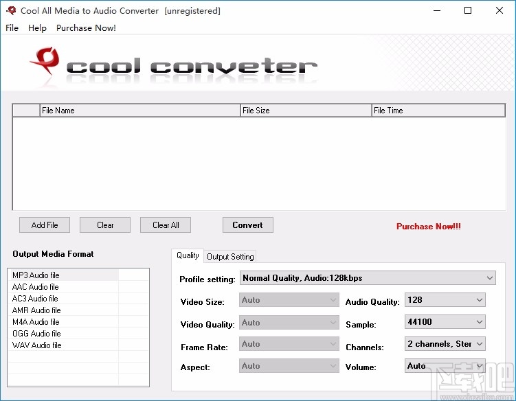 Cool All Media to Audio Converter(音频格式转换器)