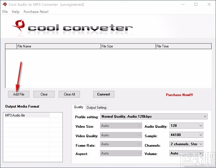 Cool Free Audio to MP3 Converter(MP3音频格式转换器)