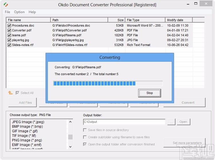 Okdo Pdf to PowerPoint Converter(PDF转PPT转换器)