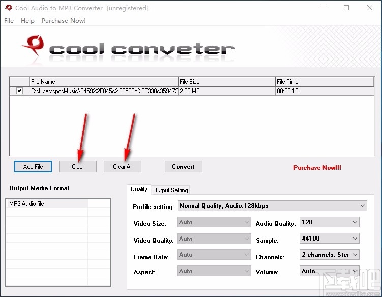 Cool Free Audio to MP3 Converter(MP3音频格式转换器)