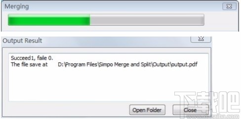 Simpo PDF Merge and Split(pdf分割合并工具)