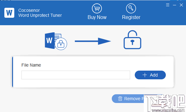 Cocosenor Word Unprotect Tuner