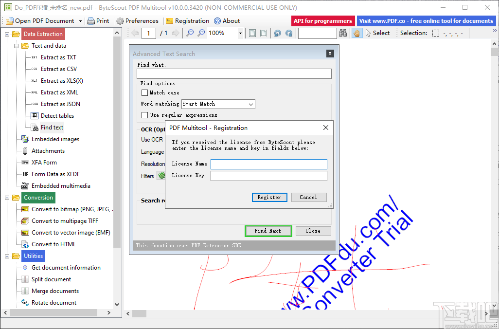 ByteScout PDF Multitool Business(PDF编辑工具)