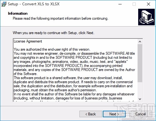 Convert XLS to XLSX(xls转xlsx转换器)