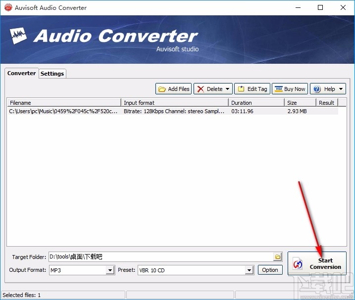 Auvisoft Audio Converter(音频文件格式转换器)