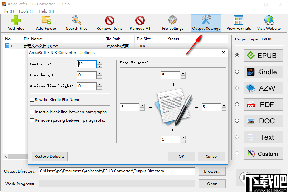 AniceSoft EPUB Converter(电子书转换器)